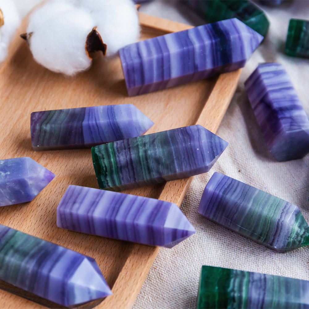 Reikistal Silk Fluorite Point