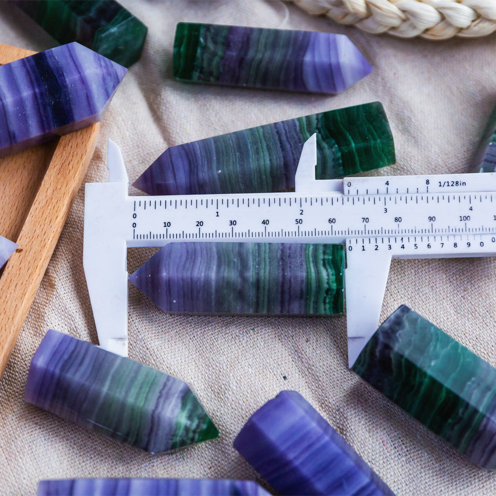 Reikistal Silk Fluorite Point