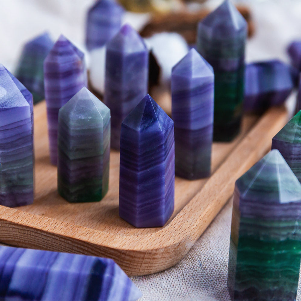 Reikistal Silk Fluorite Point