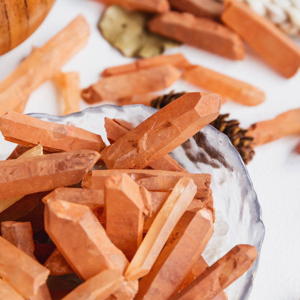 Reikistal Red Singing Quartz Wands