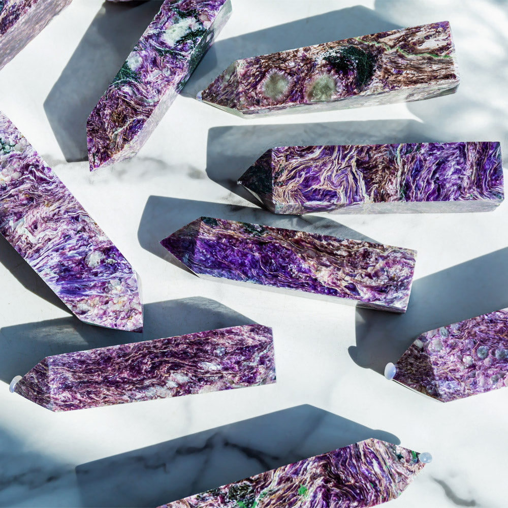 Reikistal Purple Charoite Point