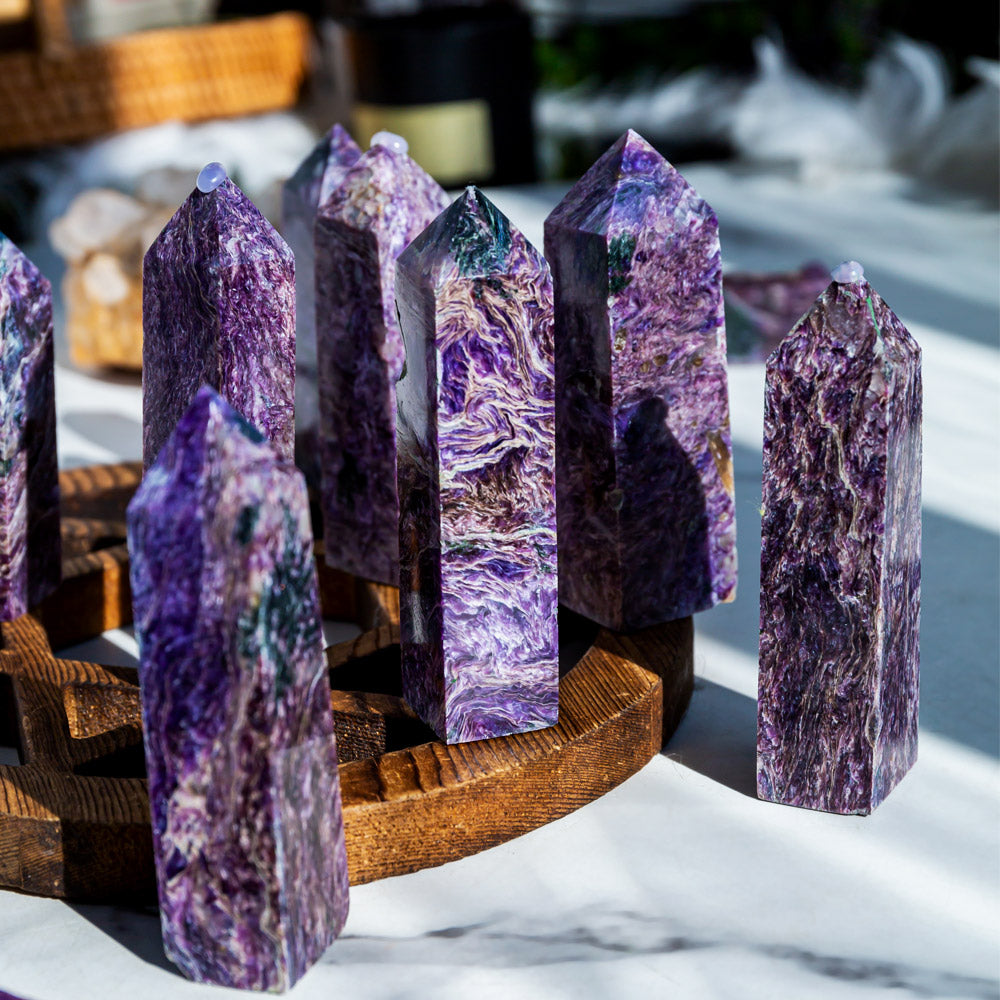 Reikistal Purple Charoite Point