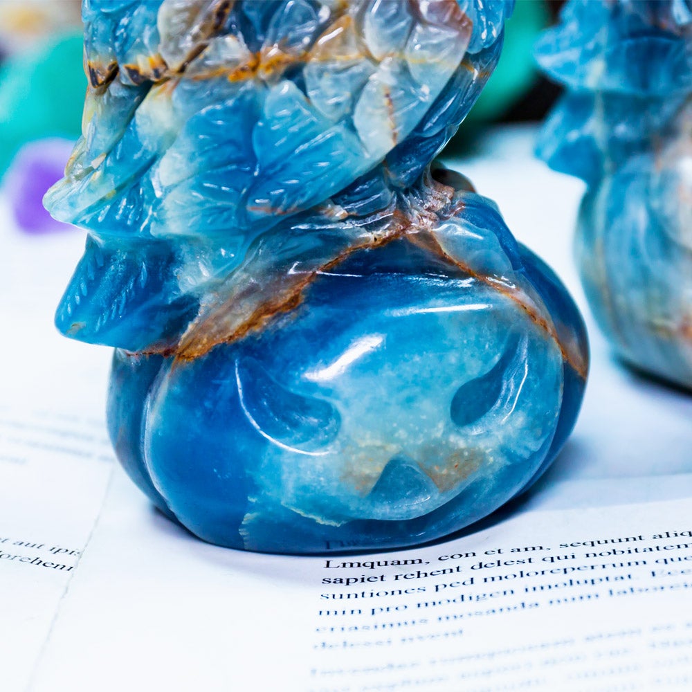 Reikistal Blue Onyx Owl