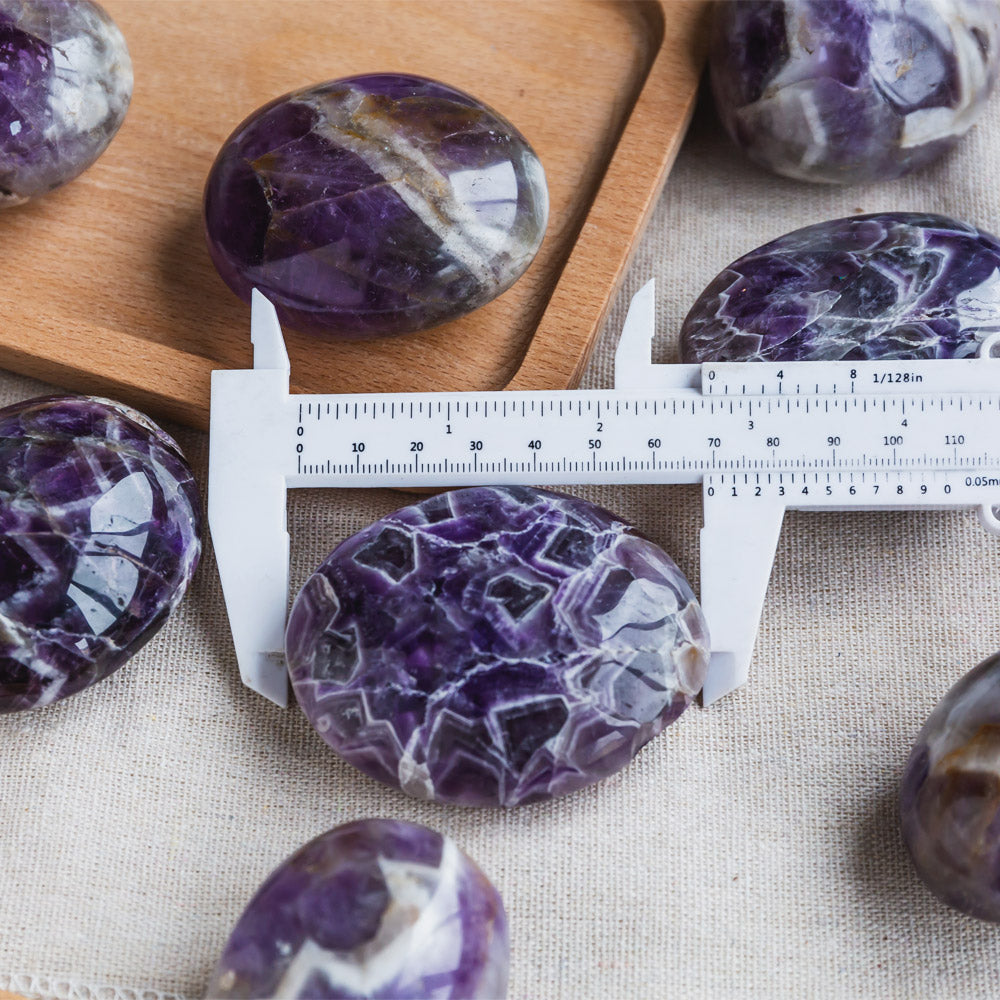 Reikistal Dream Amethyst Palm Stone
