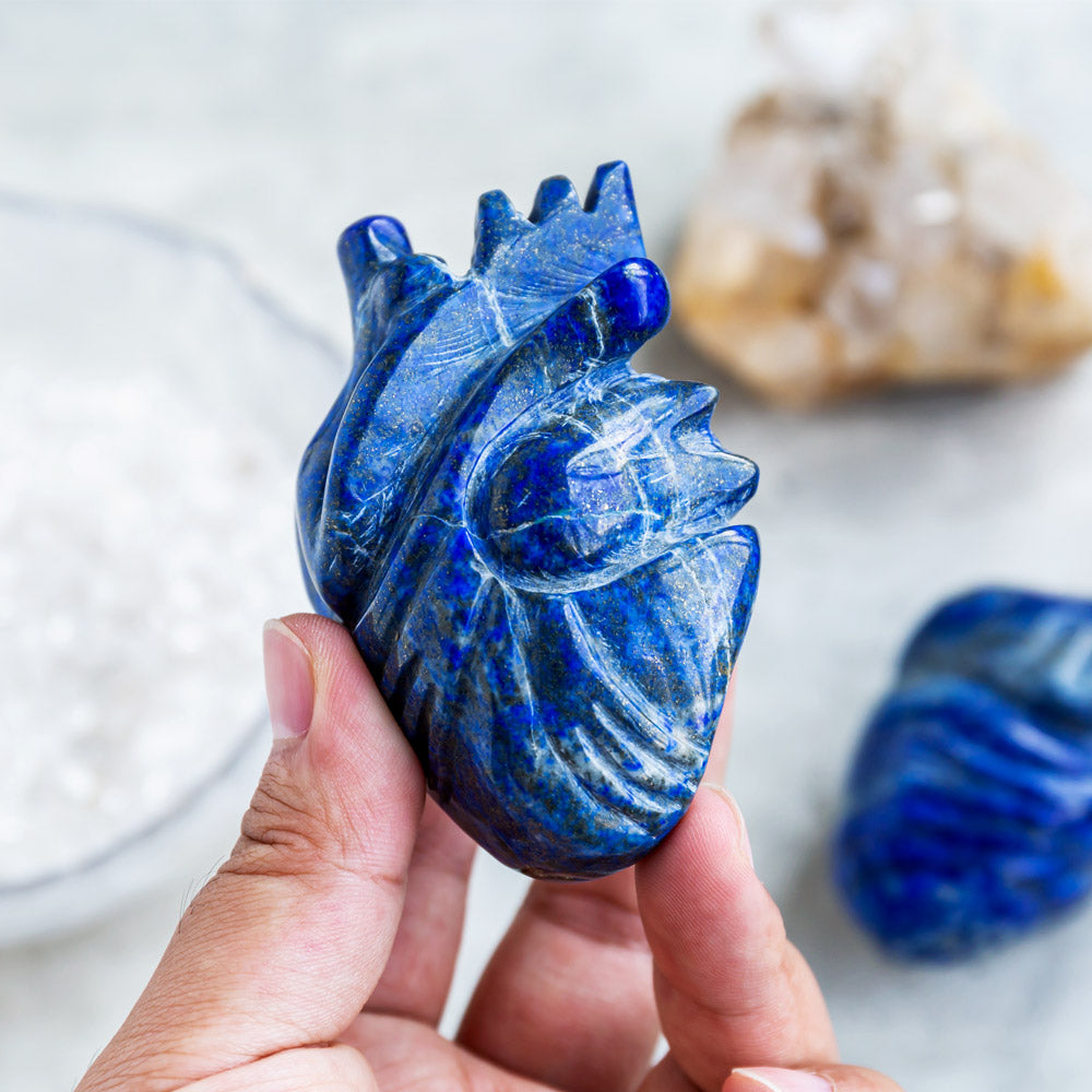 Reikistal Lapis Lazuli Human Heart