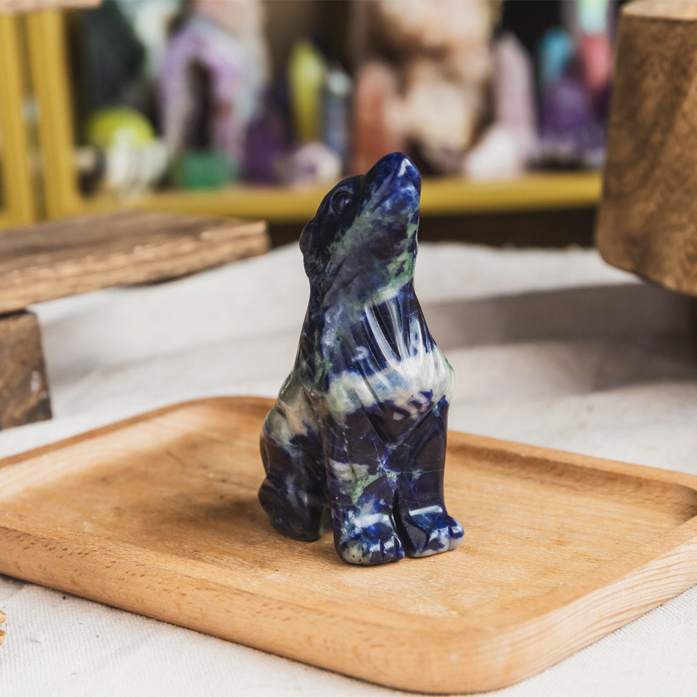 Reikistal Sodalite Wolf