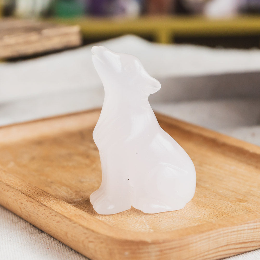 Reikistal 2.5" Crystal Wolf