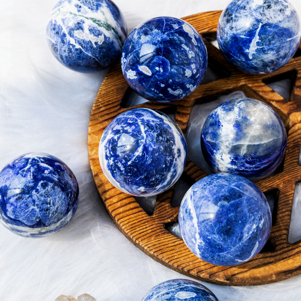 Reikistal Sodalite Sphere