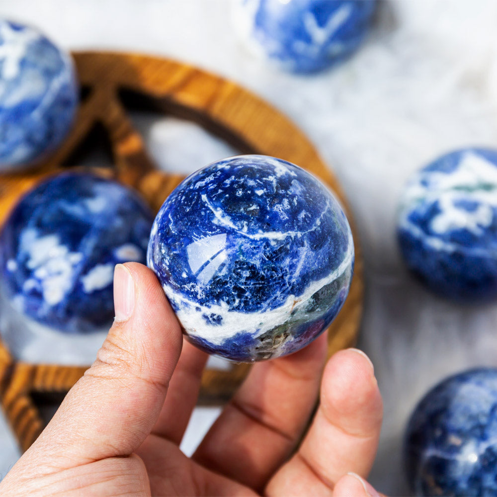 Reikistal Sodalite Sphere