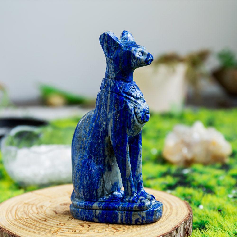 Lapis lazuli cat - Reikilovecrystal