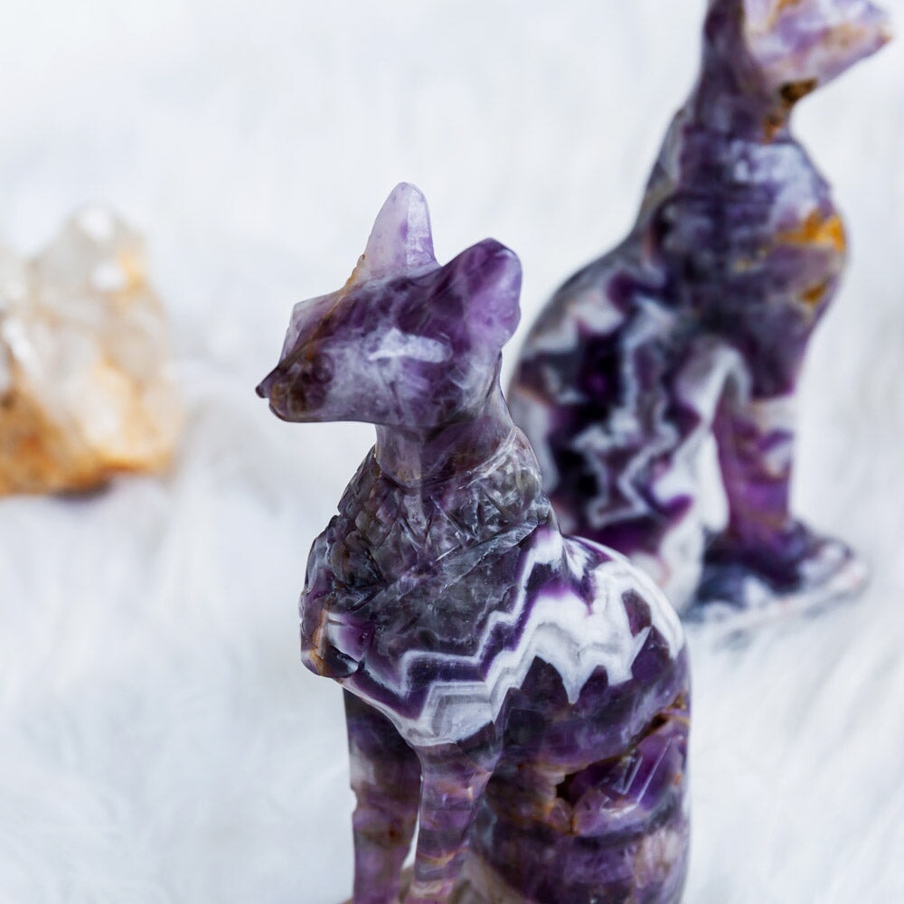 Reikistal Dream Amethyst Egypt Cat