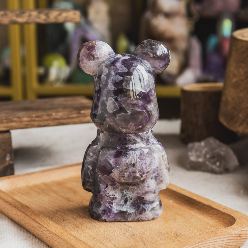 Reikistal Dream Amethyst Gloomy Bear