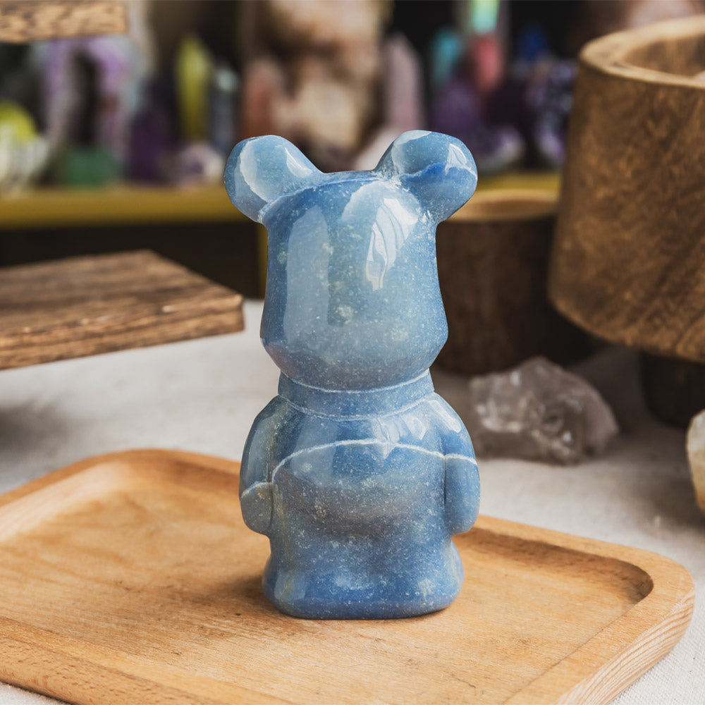 Reikistal Blue Aventurine Gloomy Bear