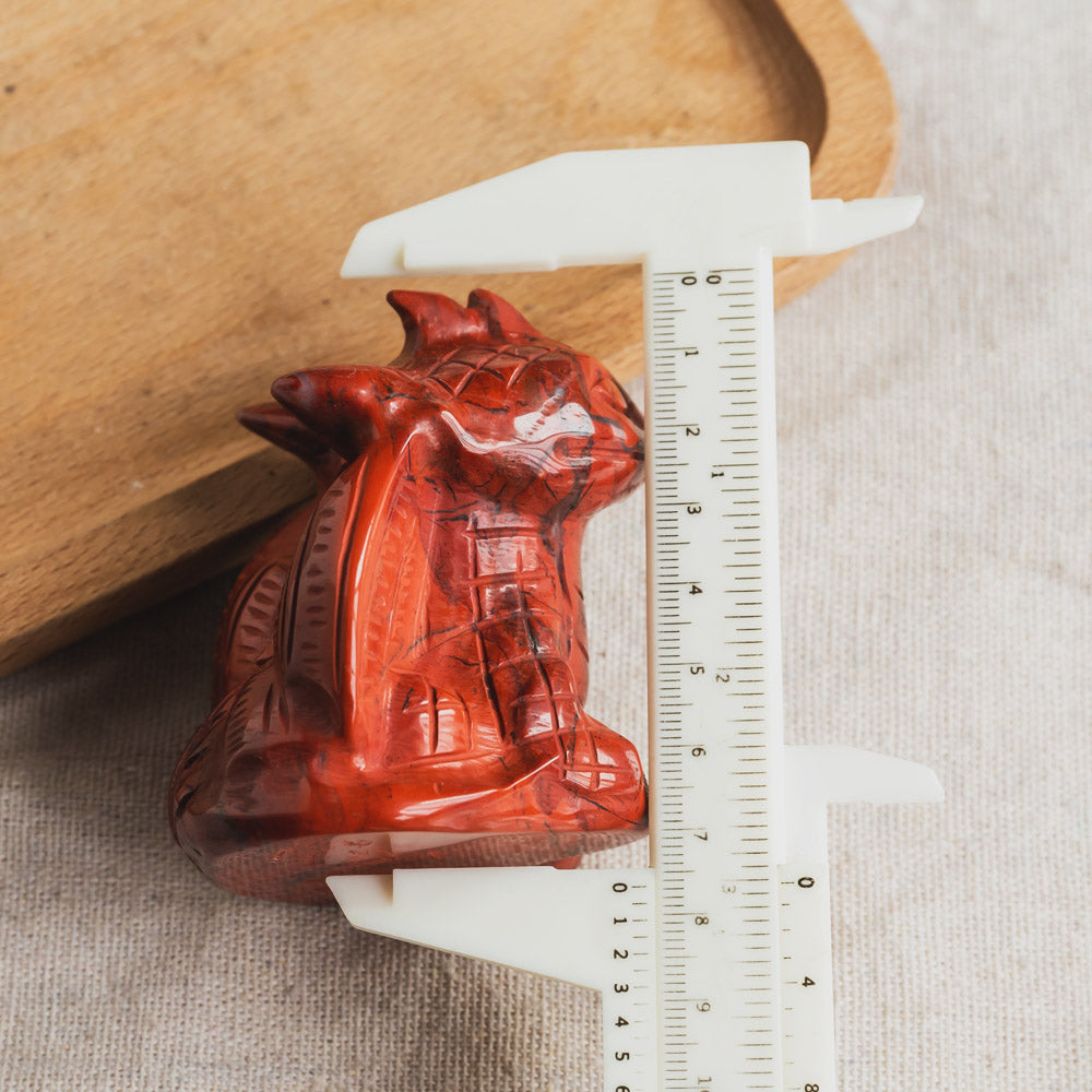 Reikistal Red Jasper Toothless