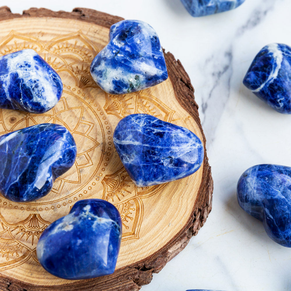 Reikistal Sodalite Heart