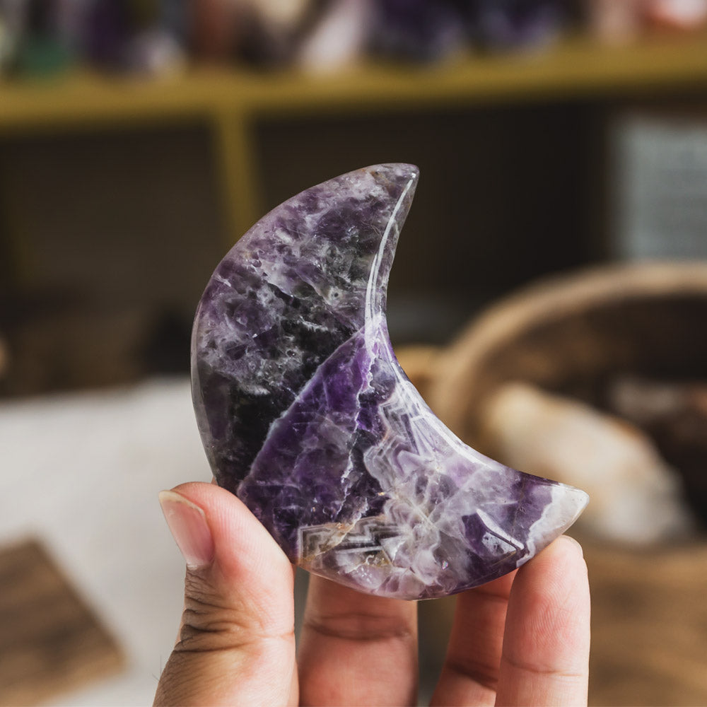 Reikistal Dream Amethyst Moon