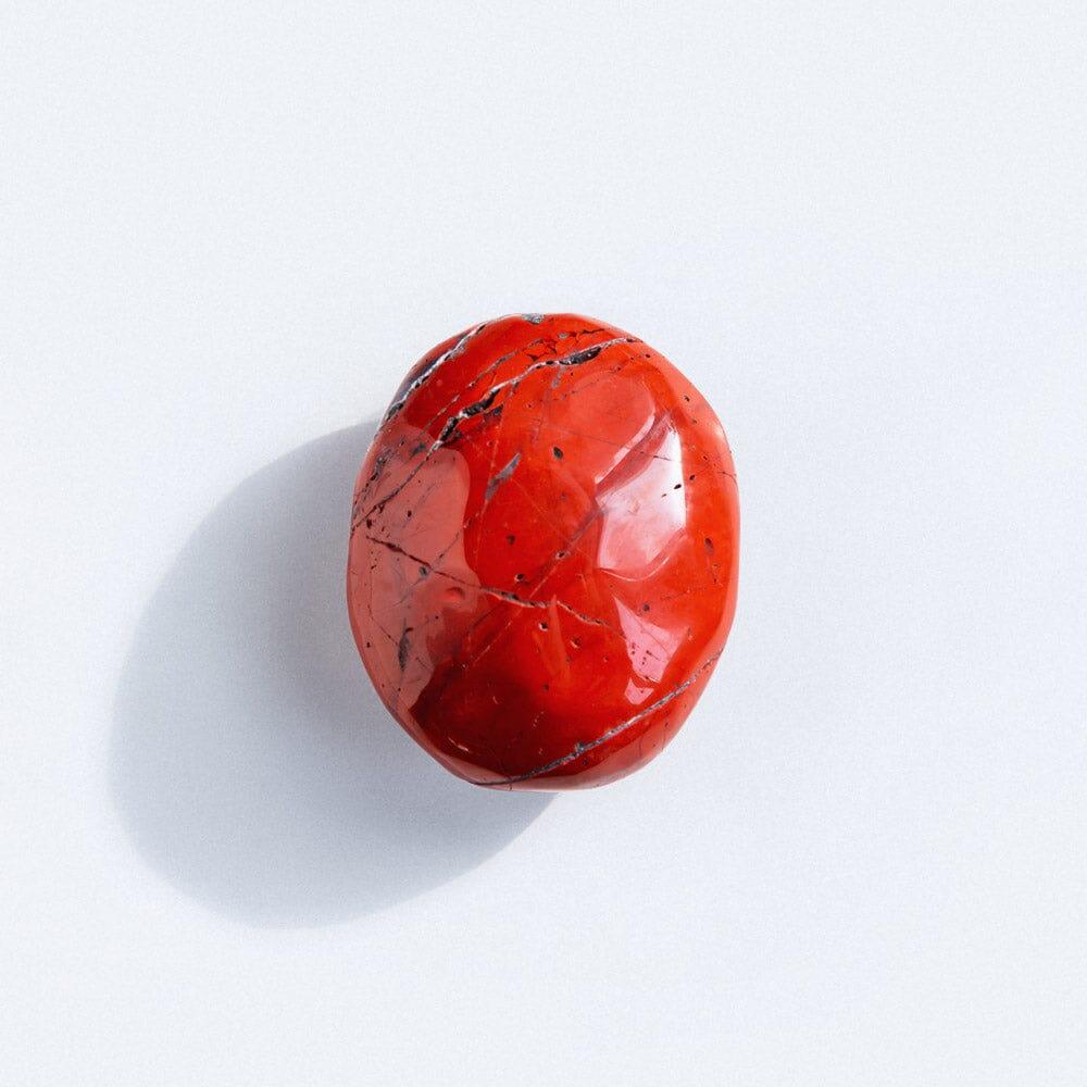 red jasper palm stone 49/KG - Reikilovecrystal