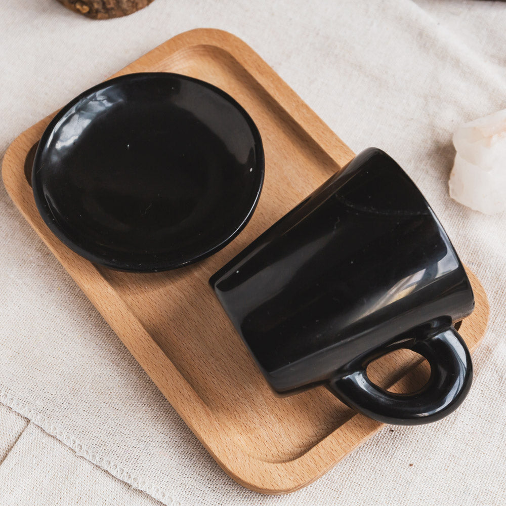 Reikistal Black Obsidian Cup