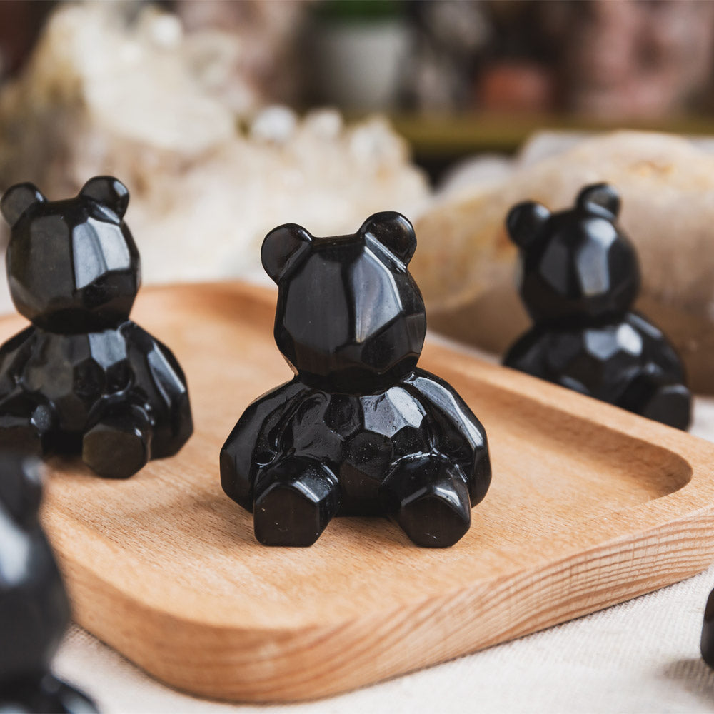 Reikistal Black Obsidian Bear