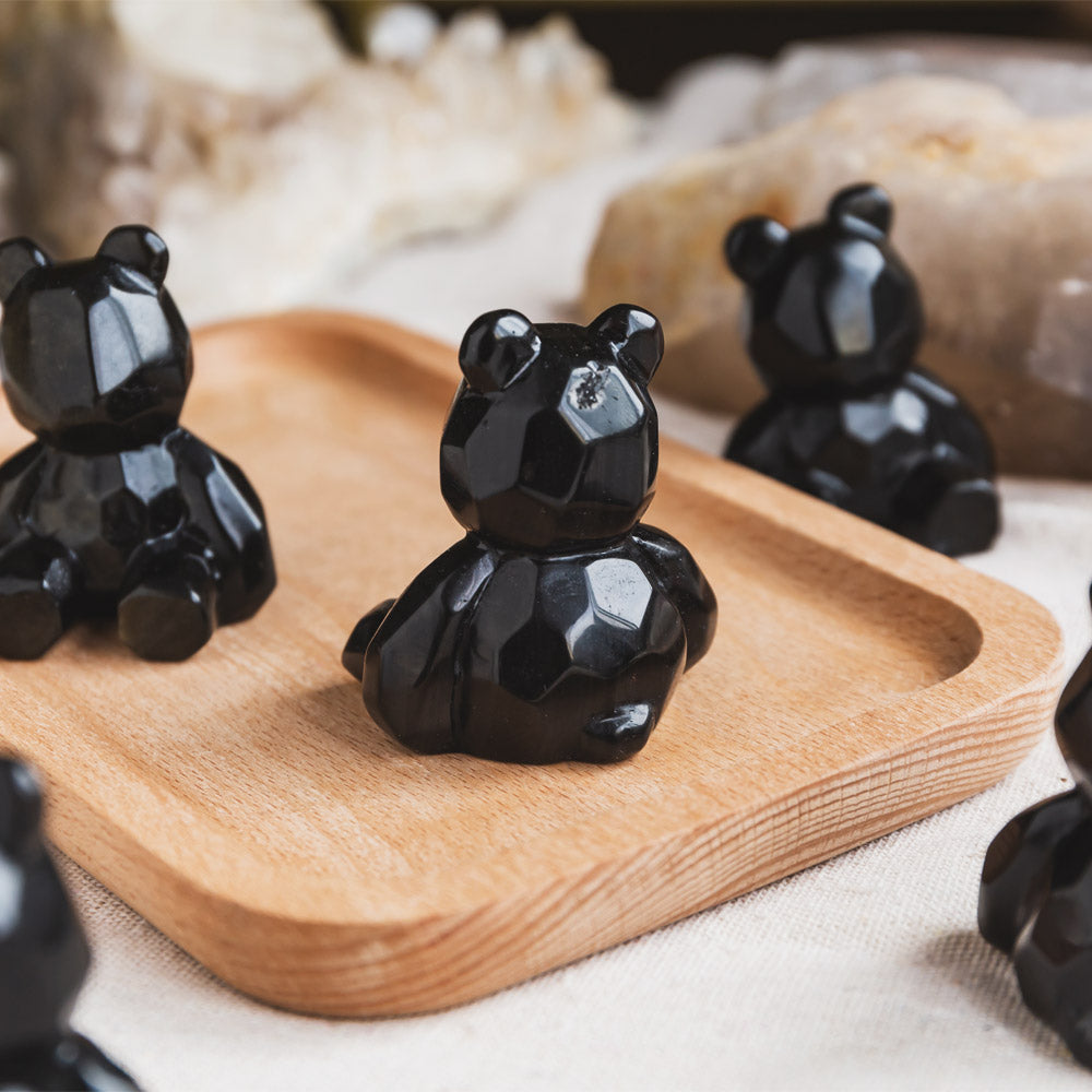 Reikistal Black Obsidian Bear