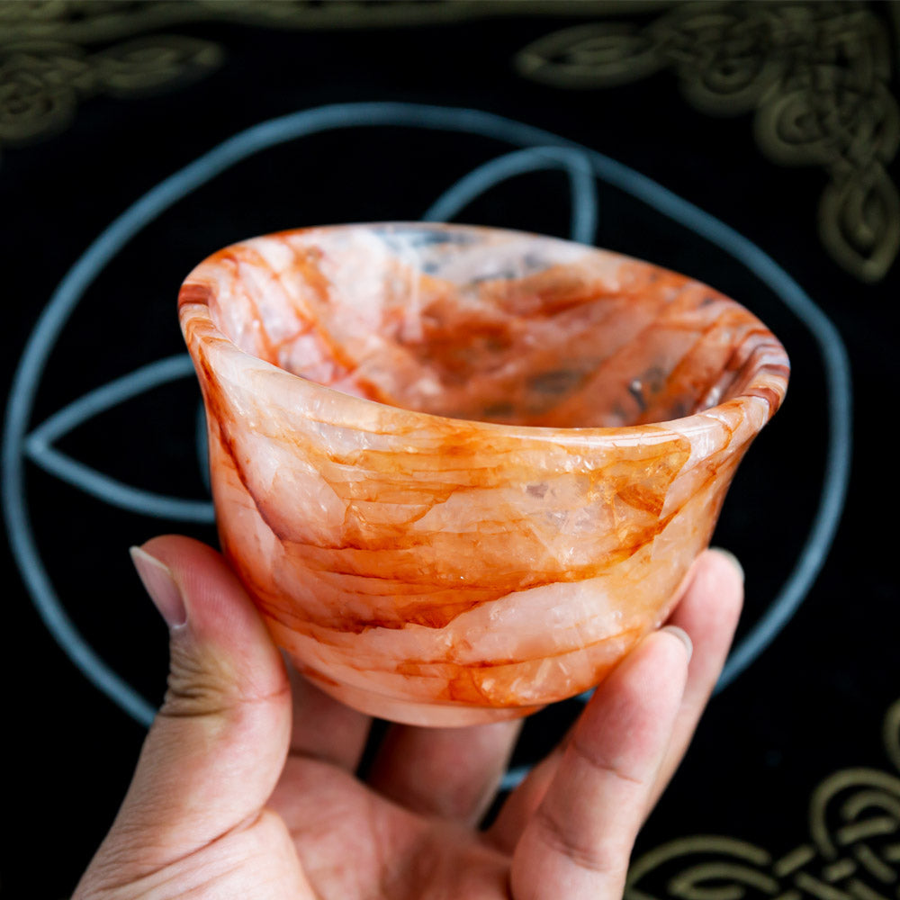 Reikistal Fire Quartz Cup/Small Bowl