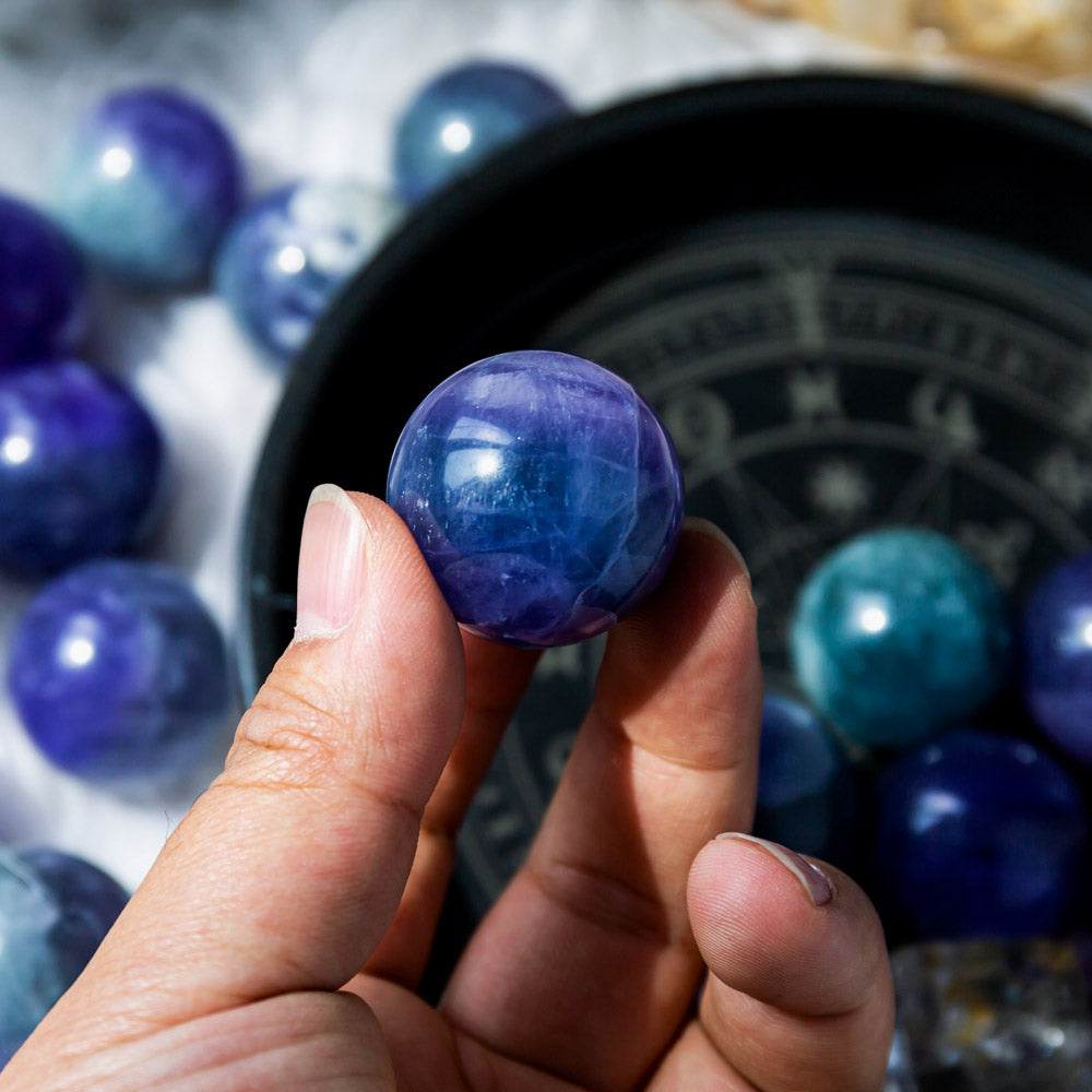 Reikistal Fluorite Ball