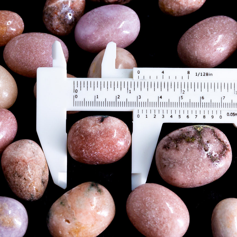 Reikistal Pink Amethyst Tumbled Stone