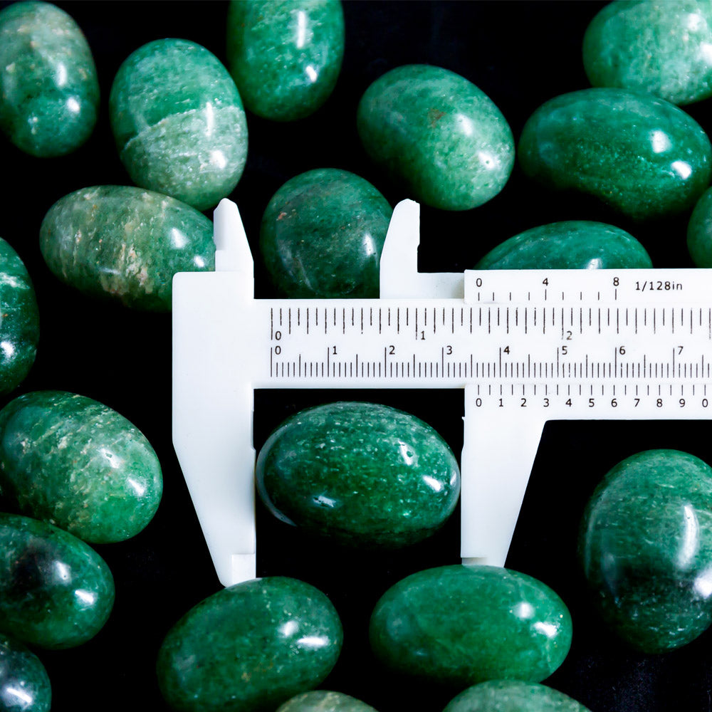 Reikistal Green Strawberry Quartz Tumbled Stone