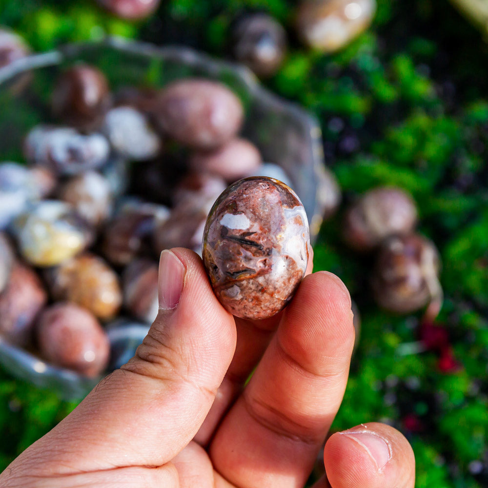 Reikistal Mexican Agate Tumbled Stone