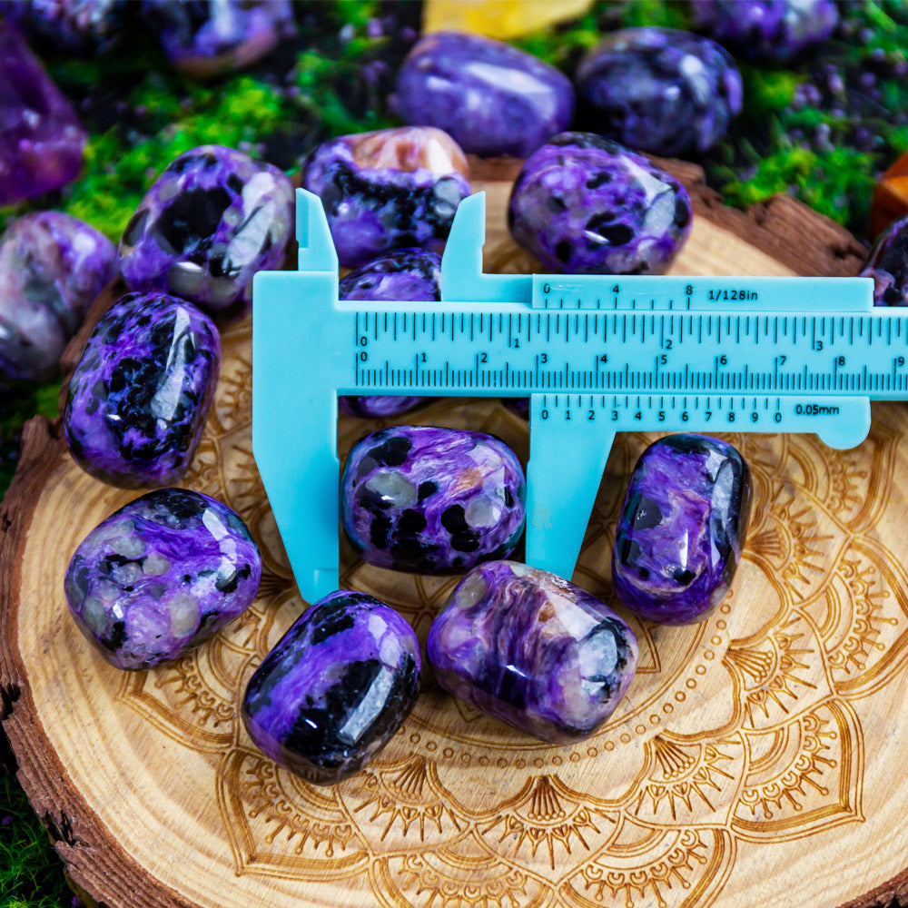 Reikistal Charoite Tumbled Stone