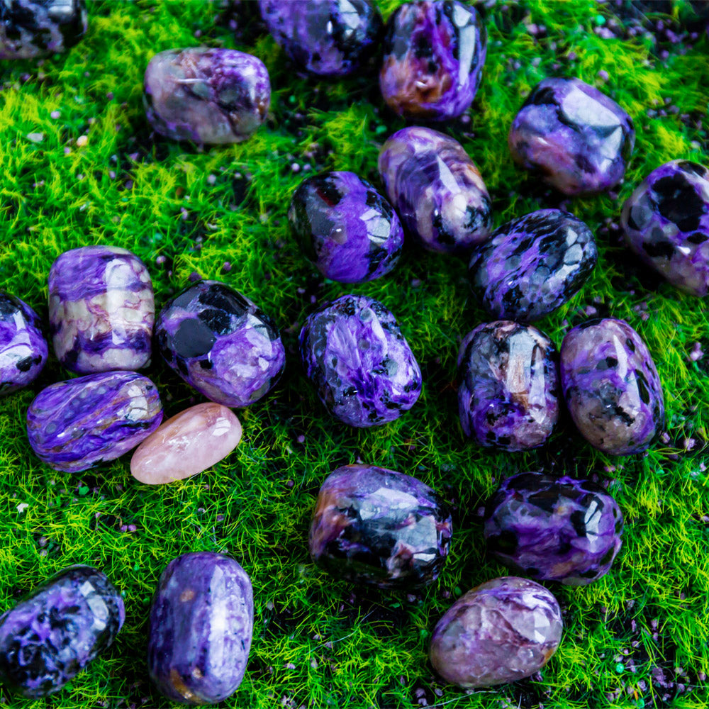 Reikistal Charoite Tumbled Stone