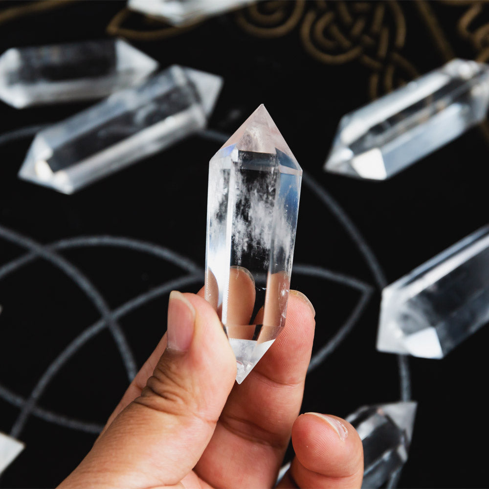 Reikistal Clear Quartz Double Point