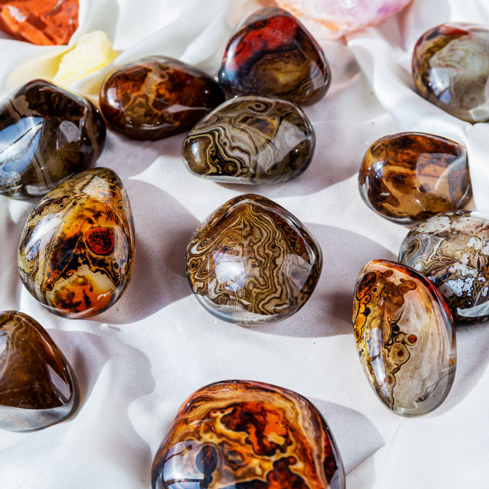 Reikistal Sardonyx Tumbled Stone