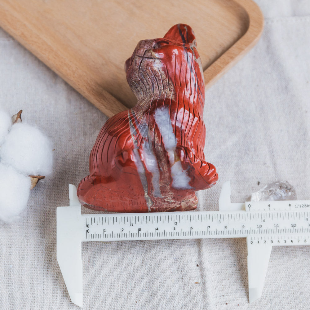 Reikistal Red Jasper Cat