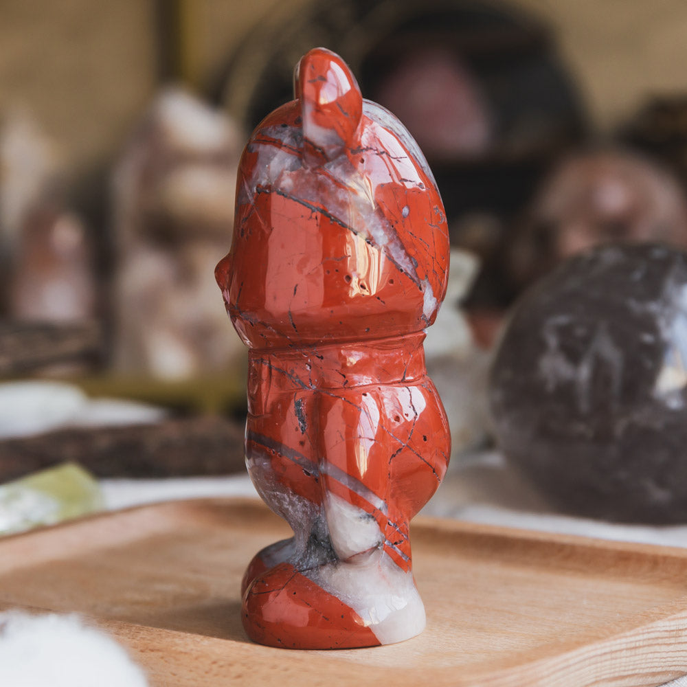 Reikistal Red Jasper Bear