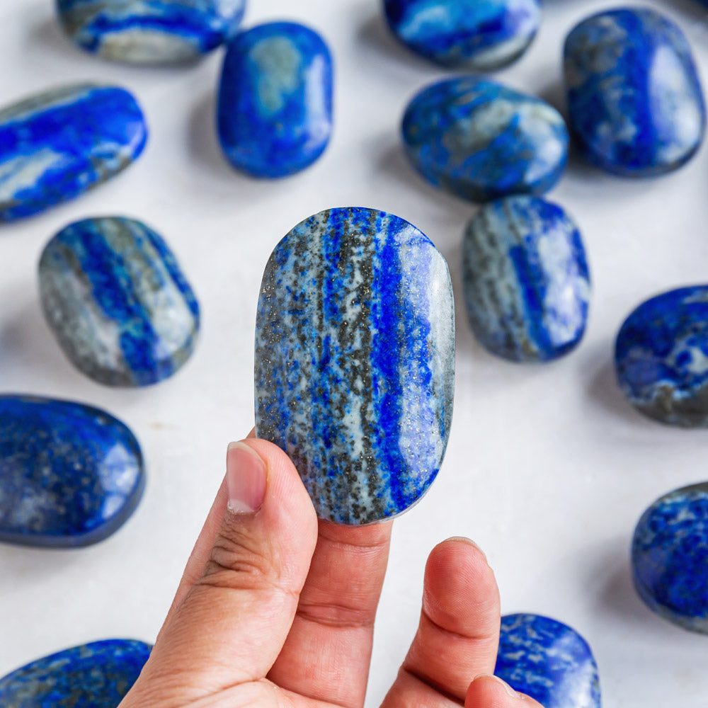 Reikistal Lapis Lazuli Palm Stone