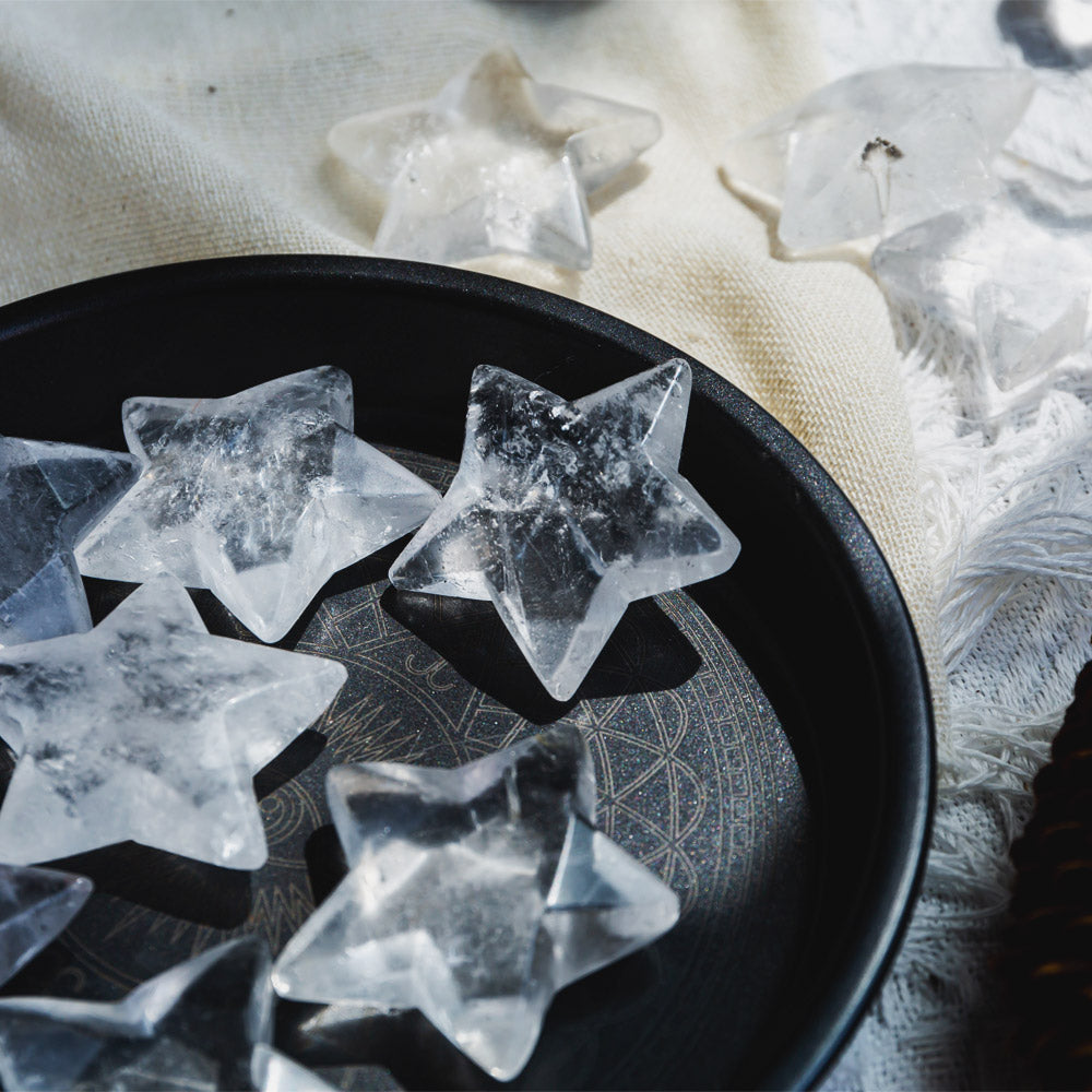 Reikistal Clear Quartz Star