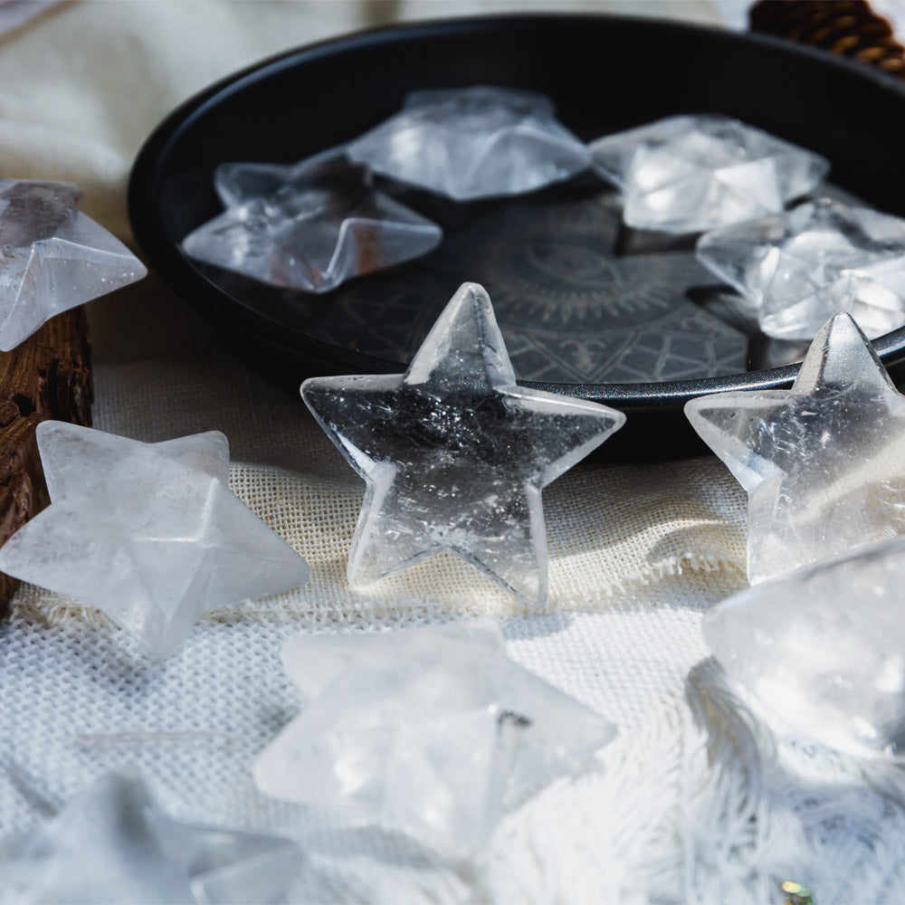 Reikistal Clear Quartz Star