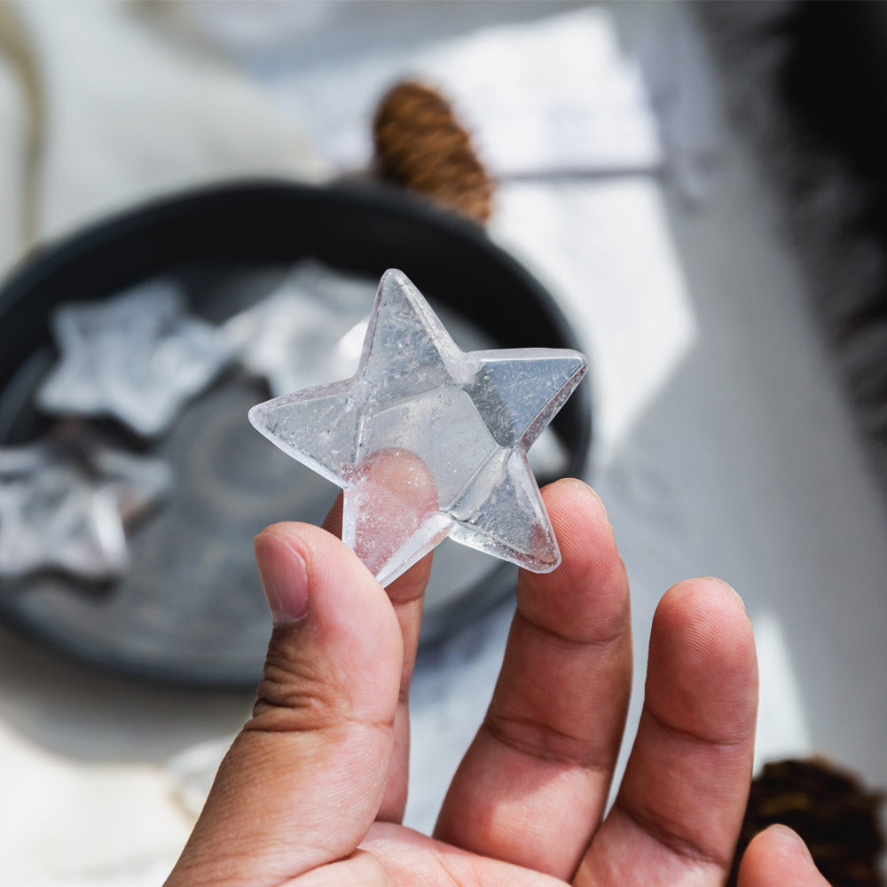 Reikistal Clear Quartz Star