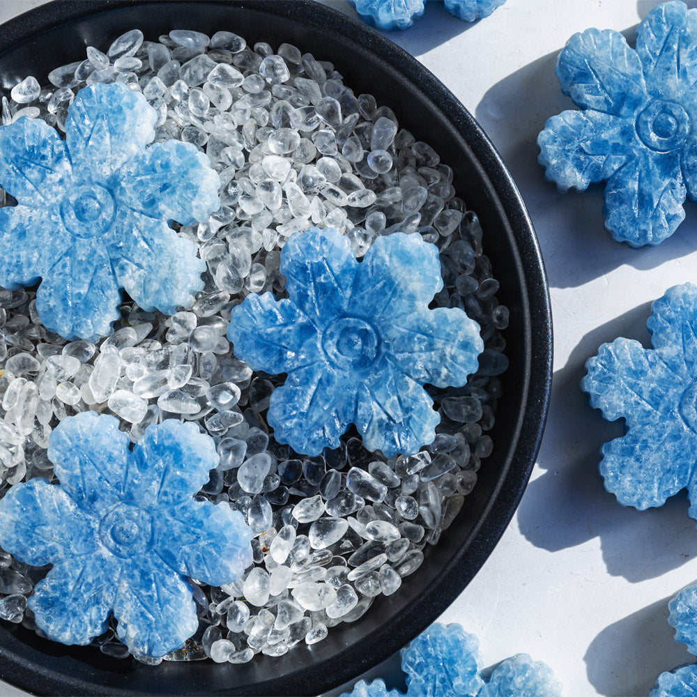 Reikistal Celestite Snowflake