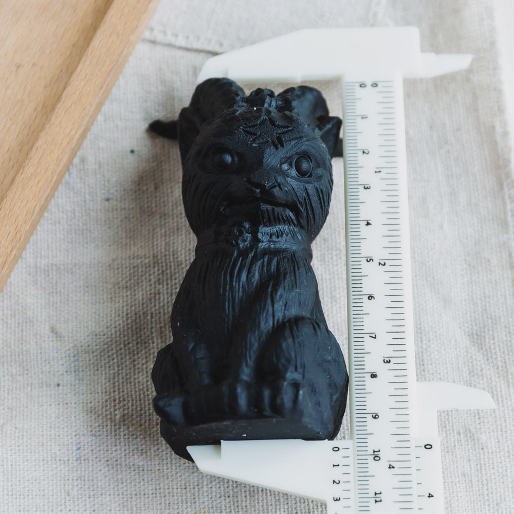 Reikistal Black Obsidian Cat