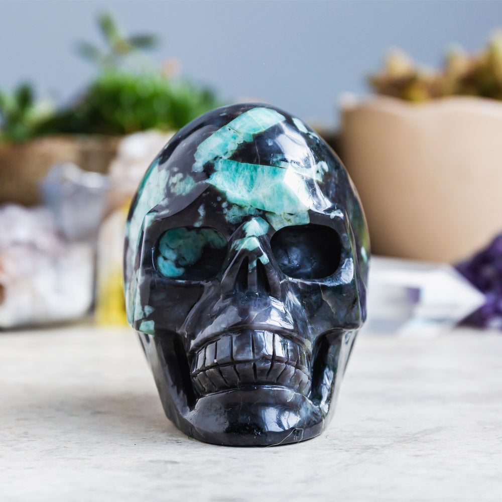 Reikistal Emerald Skull