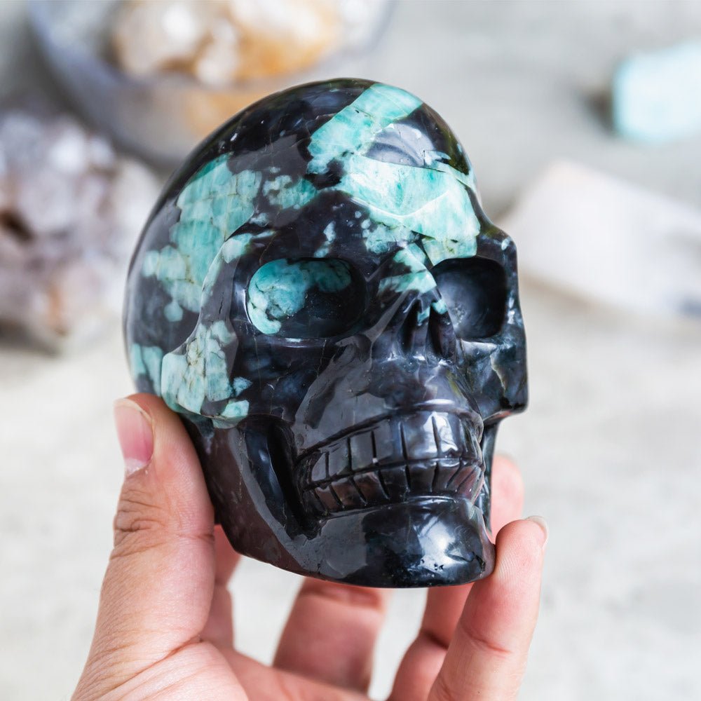 Reikistal Emerald Skull