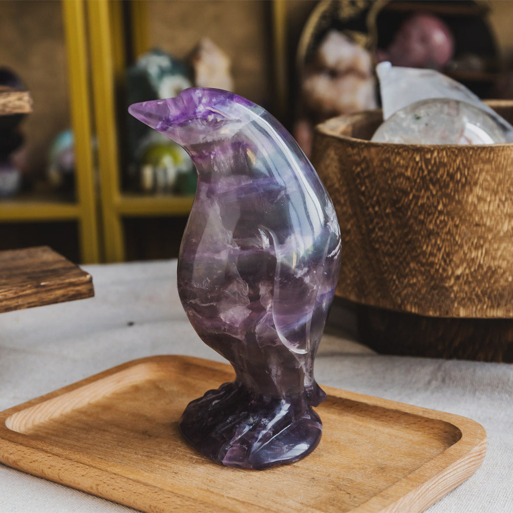 Reikistal Fluorite Penguin