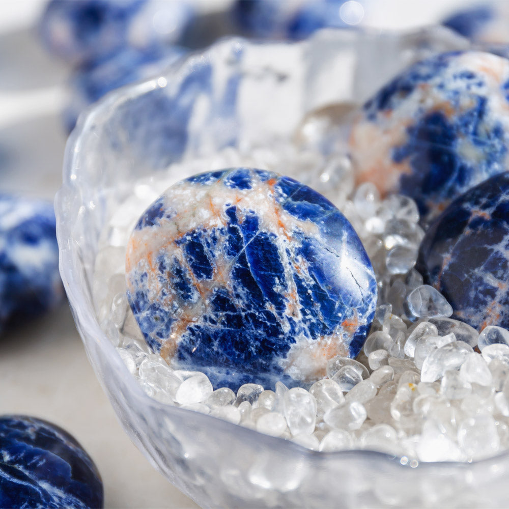 Reikistal Sodalite Palm Stone