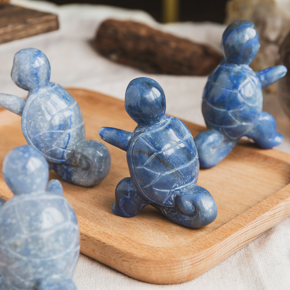Reikistal Blue Aventurine Squirtle