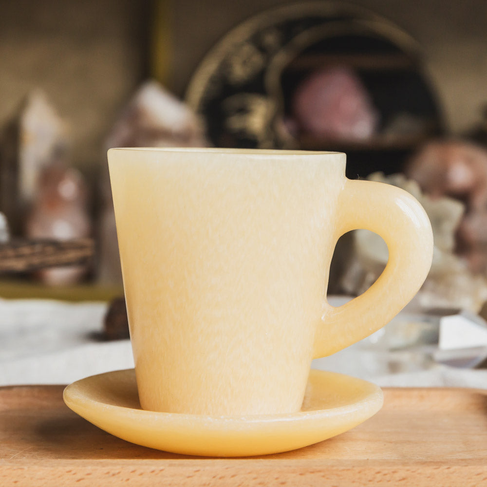 Reikistal Orange Calcite Cup