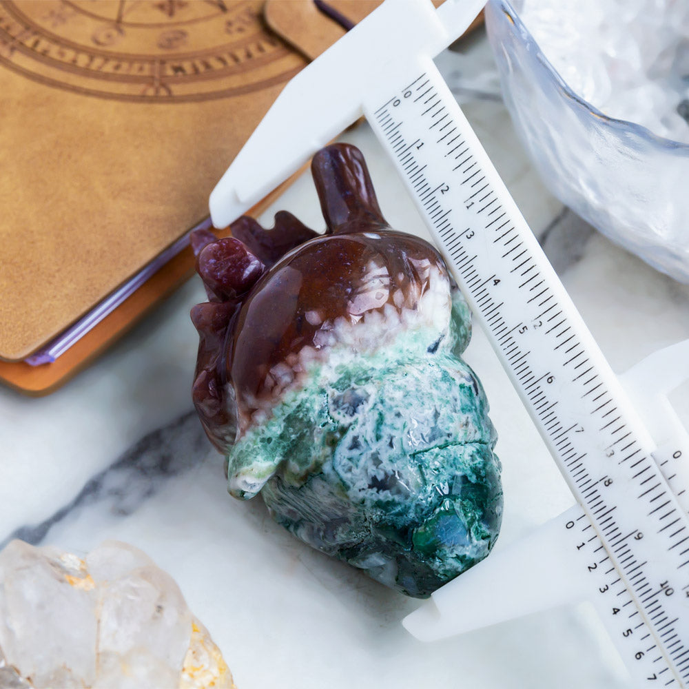 Reikistal Ocean Jasper Human Heart