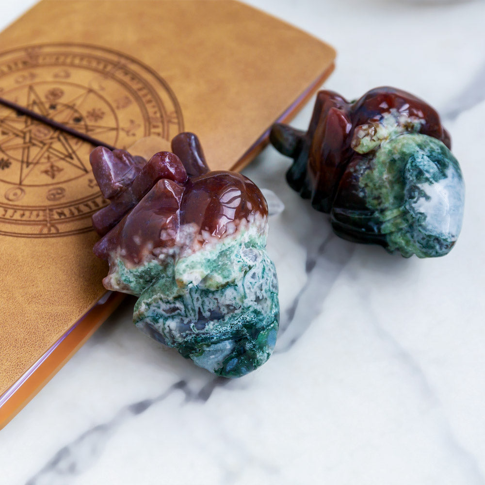 Reikistal Ocean Jasper Human Heart