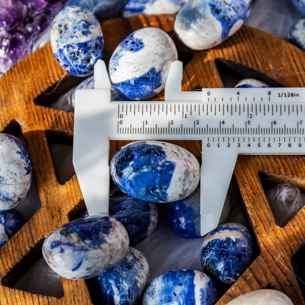 Reikistal Sodalite Tumbled Stone